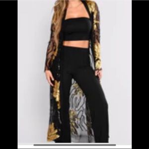 Fashion nova sequin kimono